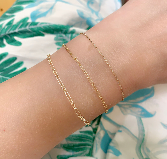 14kgf Dainty bracelet 5枚目の画像