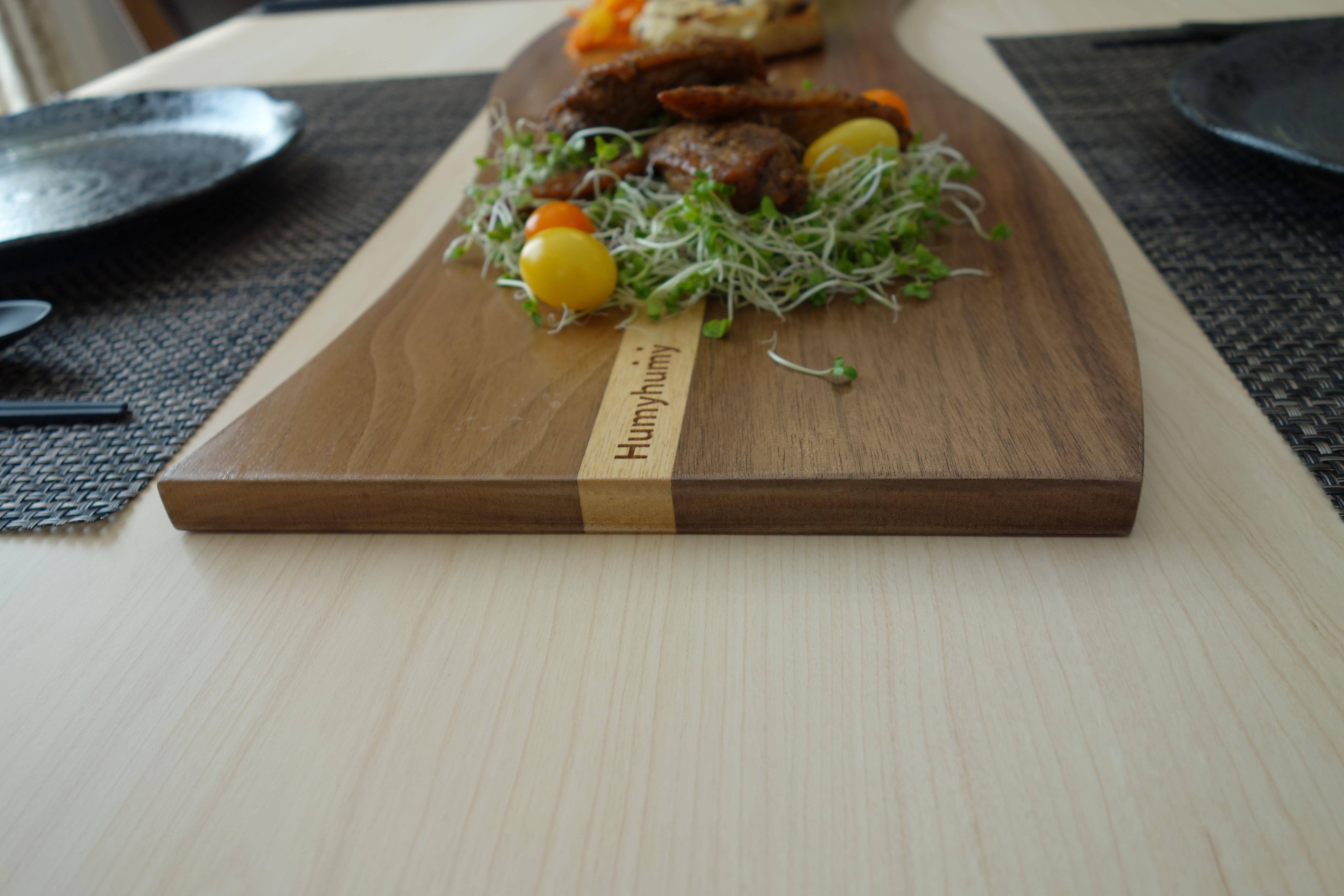 木製プレートamanogawa【ダーク】４枚セット