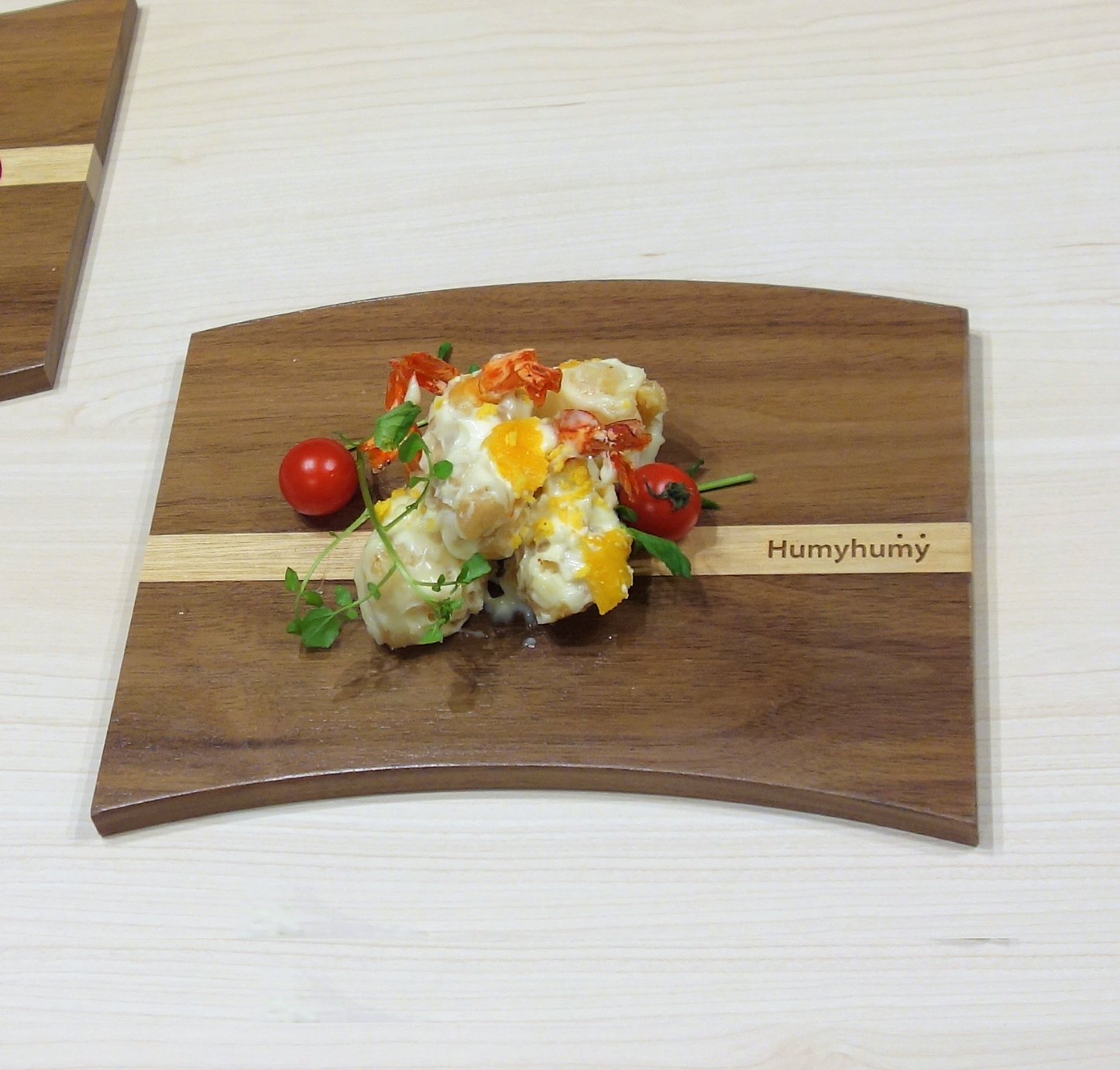 木製プレートamanogawa【ダーク】４枚セット