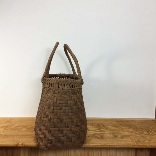 激レア山葡萄カゴ　タテナガ　新品・未使用 楽天市場】山葡萄かごバッグ 極太ひご 純国産 レディースバッグ