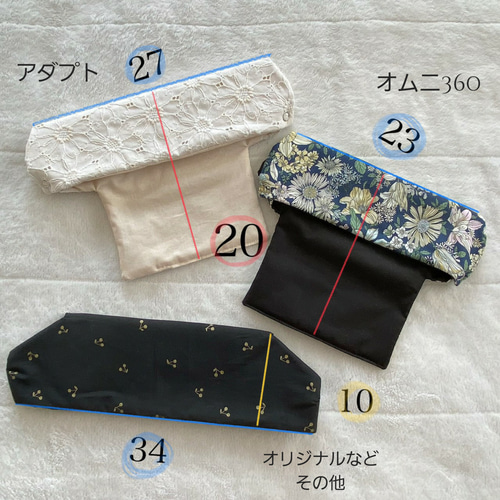 デイジー柄 抱っこ紐首周りカバー / エルゴ対応/抱っこ紐よだれ