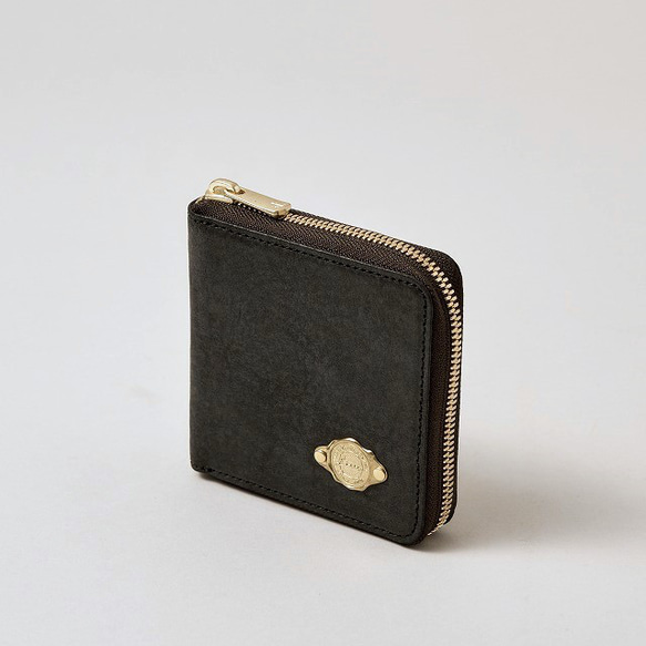 Half Wallet / BLACK *二つ折り財布*革財布 1枚目の画像