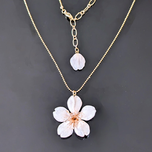 受注制作】Everpink. 本物のお花 厳選花で仕上げる桜と花びらの