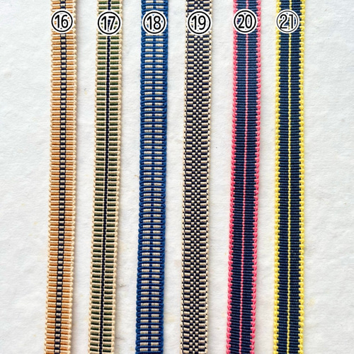 新色入荷‼︎全21色✿真田紐(四分/木綿平紐)✿4m単位計り売り リボン