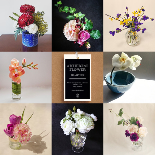 Creema限定【ギフトに最適！アーティフィシャルフラワー】 Siaホワイト