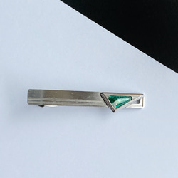 Space Cloisonne ware tie pin 純銀有線景泰藍 第1張的照片