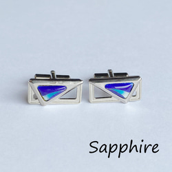 Space Cloisonne ware cufflinks 純銀絲景泰藍 第7張的照片