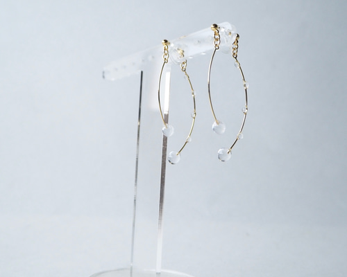 ドラマ着用】「雨上がり。」イヤリング/ピアス ピアス（スタッド・一粒