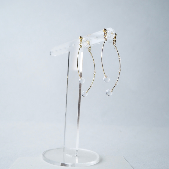 ドラマ着用】「雨上がり。」イヤリング/ピアス ピアス（スタッド・一粒