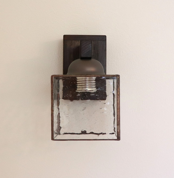 piccolaｸﾘｱ　ﾌﾞﾗｹｯﾄ　LED ステンドグラス　ブラケットライト ８枚目の写真