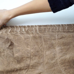 「夏日福袋」寬鬆紗布T卹（本色）+沙魯爾褲（棕米色） 第16張的照片