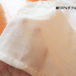 アンダースカート、ペチコート、ペチパンツ、インナー、裏地　フリーサイズ　綿100ダブルガーゼ涼感加工（オプション） 8枚目の画像
