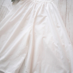 アンダースカート、ペチコート、ペチパンツ、インナー、裏地　フリーサイズ　綿100ダブルガーゼ涼感加工（オプション） 3枚目の画像