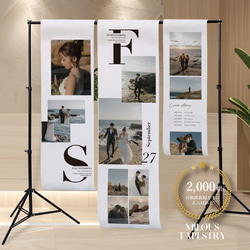 タペストリー 3枚セット [Mini GALLERY 5] / ウェディング 結婚