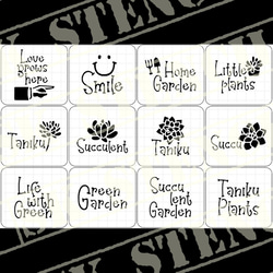 ステンシルシート 【S-23】 その他素材 ⚠プロフ必読⚠SK STENCIL 通販