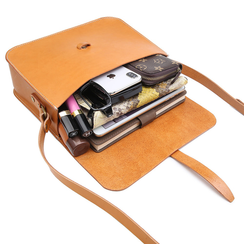 本革 ヌメ革 斜めがけ 2way ショルダーバッグ ハンドメイド ＃ ＃2577