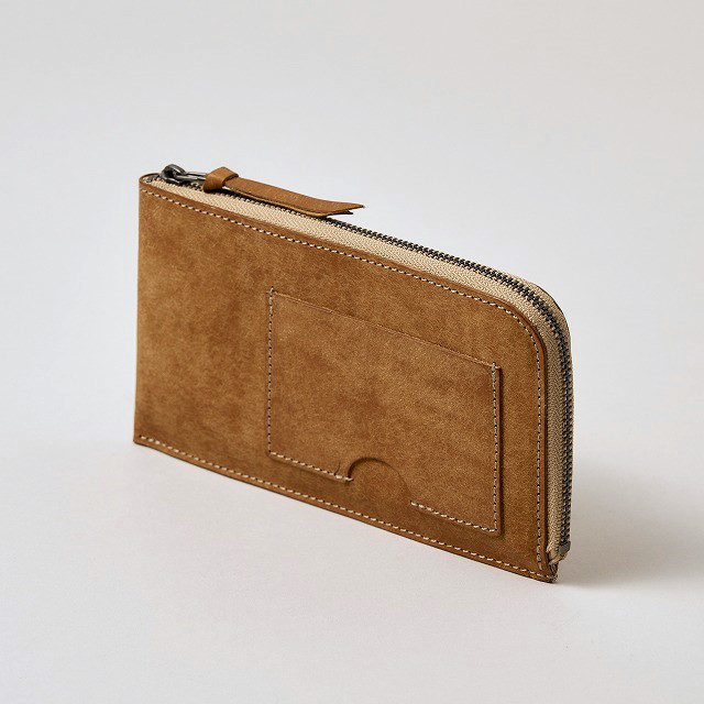 薄くて軽いお財布 /Pueblo Compact Wallet**Camel