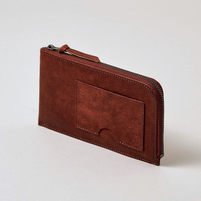 薄くて軽いお財布 / Pueblo Compact Wallet**Brick Red