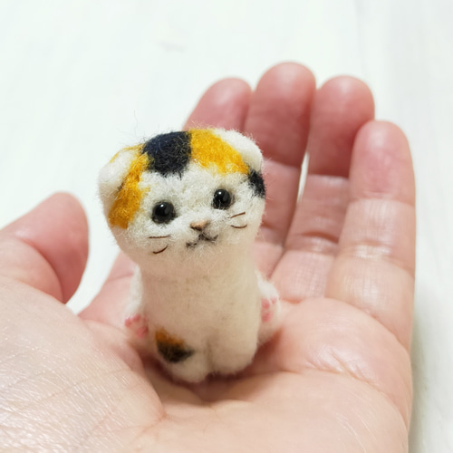 羊毛フェルト 猫 ハンドメイド はな ❦❀プロフお読み下さい❀ 羊毛フェルト 猫 ハンドメイド はな ❦❀プロフお読み下さい❀ 受注