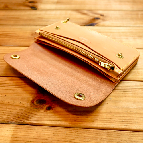 ☆受注生産☆ トラッカーウォレット1 長財布 革財布 長財布