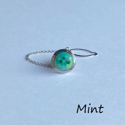 Pastel Cloisonne Tie Tack (Lapel Pin) 純銀景泰藍 第10張的照片