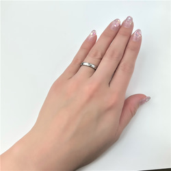 “ Kurumi and Drops”一對結婚戒指結婚戒指的名字刻有錶殼[2對] 第12張的照片