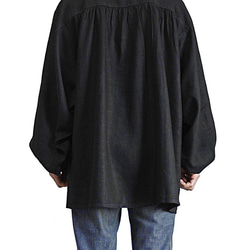 柔らかヘンプのルネッサンスシャツ（BNN-072） 12枚目の画像