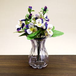 花器HANA　スリム（うす青紫） 4枚目の画像