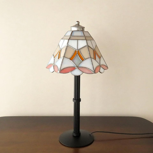 Creema限定・特大・サーモンピンクのお花・オレンジ・Aタイプ