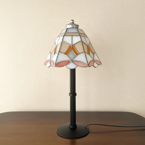 Creema限定・特大・サーモンピンクのお花・オレンジ・Aタイプ