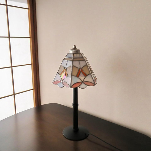 Creema限定・特大・サーモンピンクのお花・オレンジ・Aタイプ