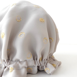 發表於雜誌《MORE!》 &lt;國產可水洗絲綢&gt; 2件套可供選擇 / 絲綢睡帽 日本製造 可水洗加工 第9張的照片