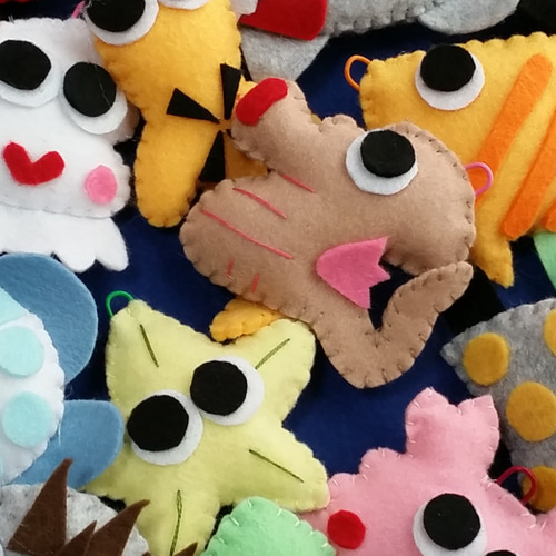 フェルト おままごと ハンドメイド おさかなのラムネ ハンドメイド フェルト ままごと | iichi 日々