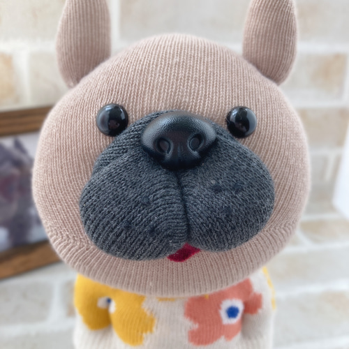 中古品 入手困難 モノコムサ × レベッカボンボン フレンチブルドッグぬいぐるみ Amazon | オリムパス製絲 ぬいぐるみキット お洒落なフレンチ