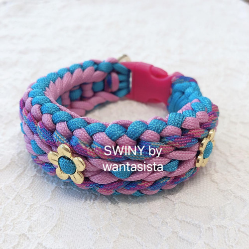 Y♥S① パラコード首輪　パラコード パラコード首輪 | handmade SWINY