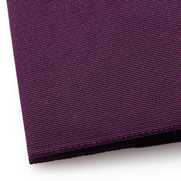 名入れ 袱紗 紫 ふくさ 日本製 西陣織 綴 絹100％ 男性 女性 受注生産 N100mura 18枚目の画像