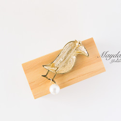 『可愛いカラスのブローチ』 8枚目の画像