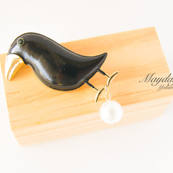 『可愛いカラスのブローチ』 5枚目の画像