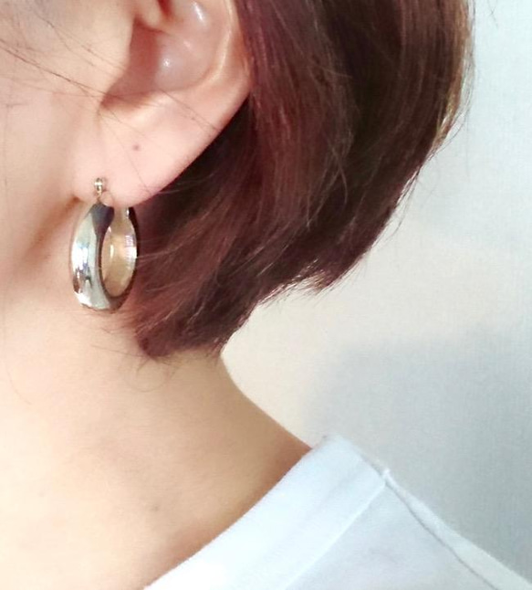 G2MIX】Silver925 プロンプ フープピアス ピアス（フープ） G2MIX 通販