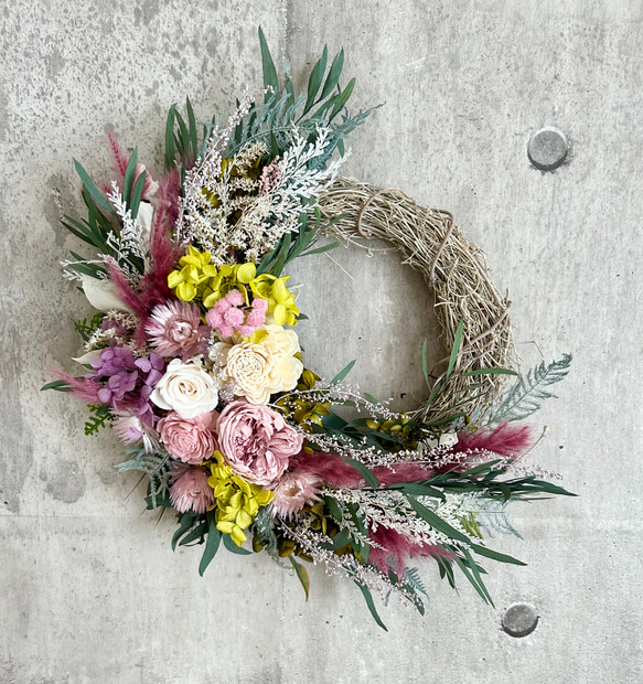 Dryflower wreath 4枚目の画像