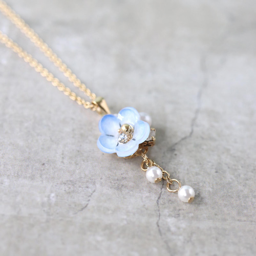 ヰ世界情緒 ネックレス ネモフィラ ヰ世界情緒】ネックレス ネモフィラ