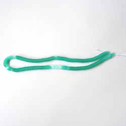 フランス製 スパンコール 4mm 透明 ペールグリーン #PA06-P.GR / オートクチュール刺繍 リュネビル刺繍 2枚目の画像