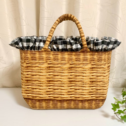 【新品未使用】カゴ風バッグ　生成り 楽天市場】【公式】 レジカゴバッグ エコバッグ 大容量 レジカゴ 30l