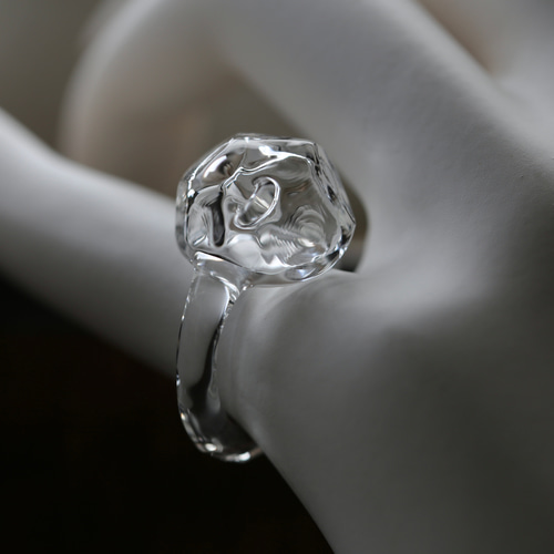 指輪・リング EOU STUDIO BLOCK RING こぼれないアロマリング -Block Ice- 指輪 指輪・リング