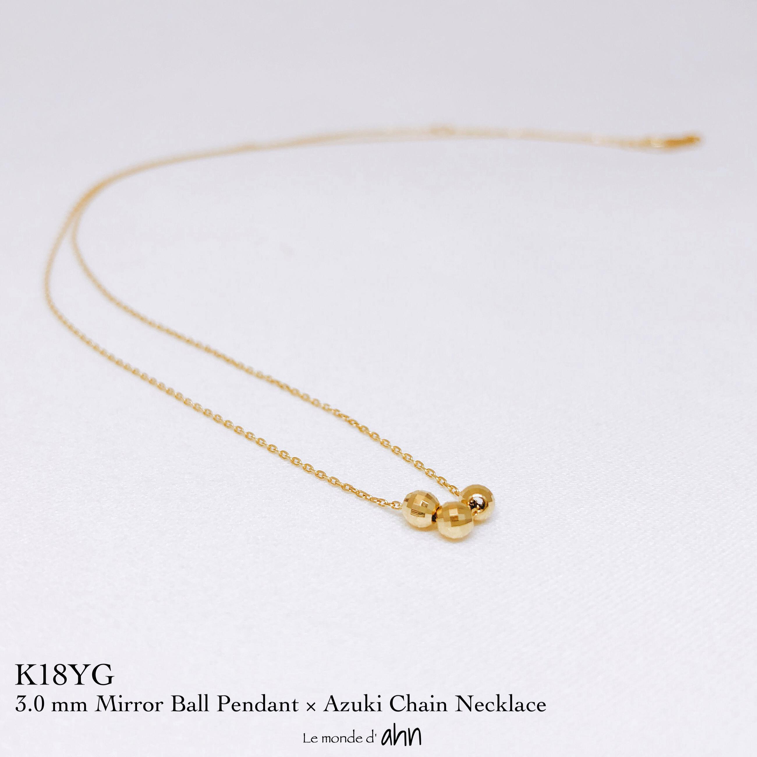 ☆ペンダントチェーン☆Lee Link Y 18 Chain☆/GOLDEN DEW☆ 六字真言 ペーパーチェーンネックレス ゴールド [n168
