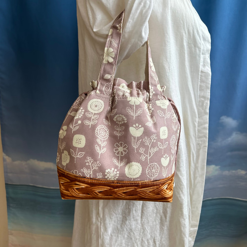 martau. 保冷巾着 お弁当 袋 マチ大きめ！たっぷり入るお弁当袋】 保冷ランチバッグ 洗える