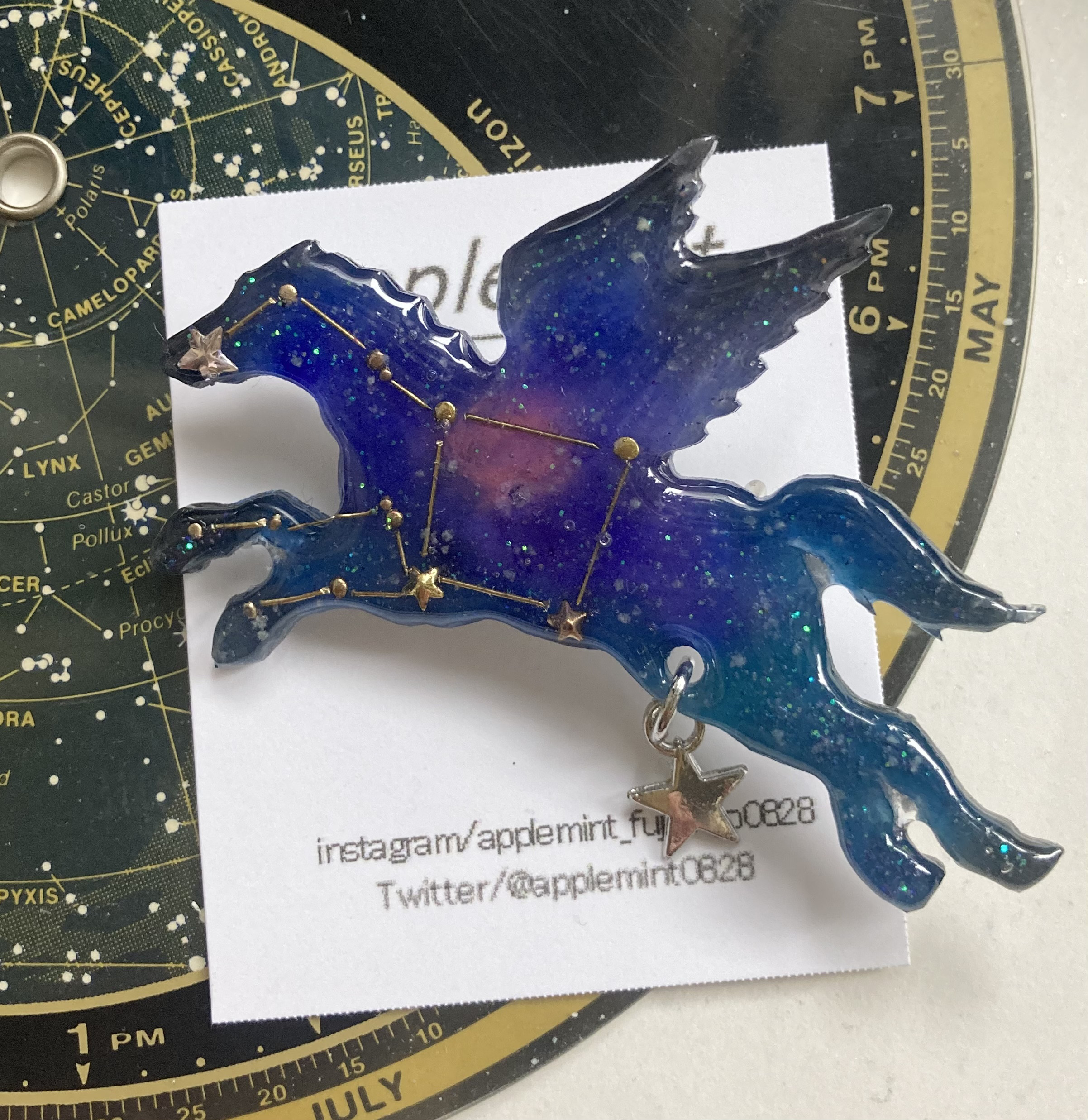 Swarovski ペガサス ブローチ Swarovski Pegasus Brooch - Etsy