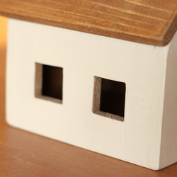 おうちBOX（ホワイト）　小物入れ　木箱 7枚目の画像
