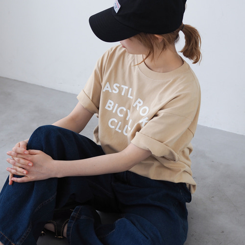 CBC LOGO TEE ベージュ(Tシャツ) Tシャツ BLUEWHITE 通販