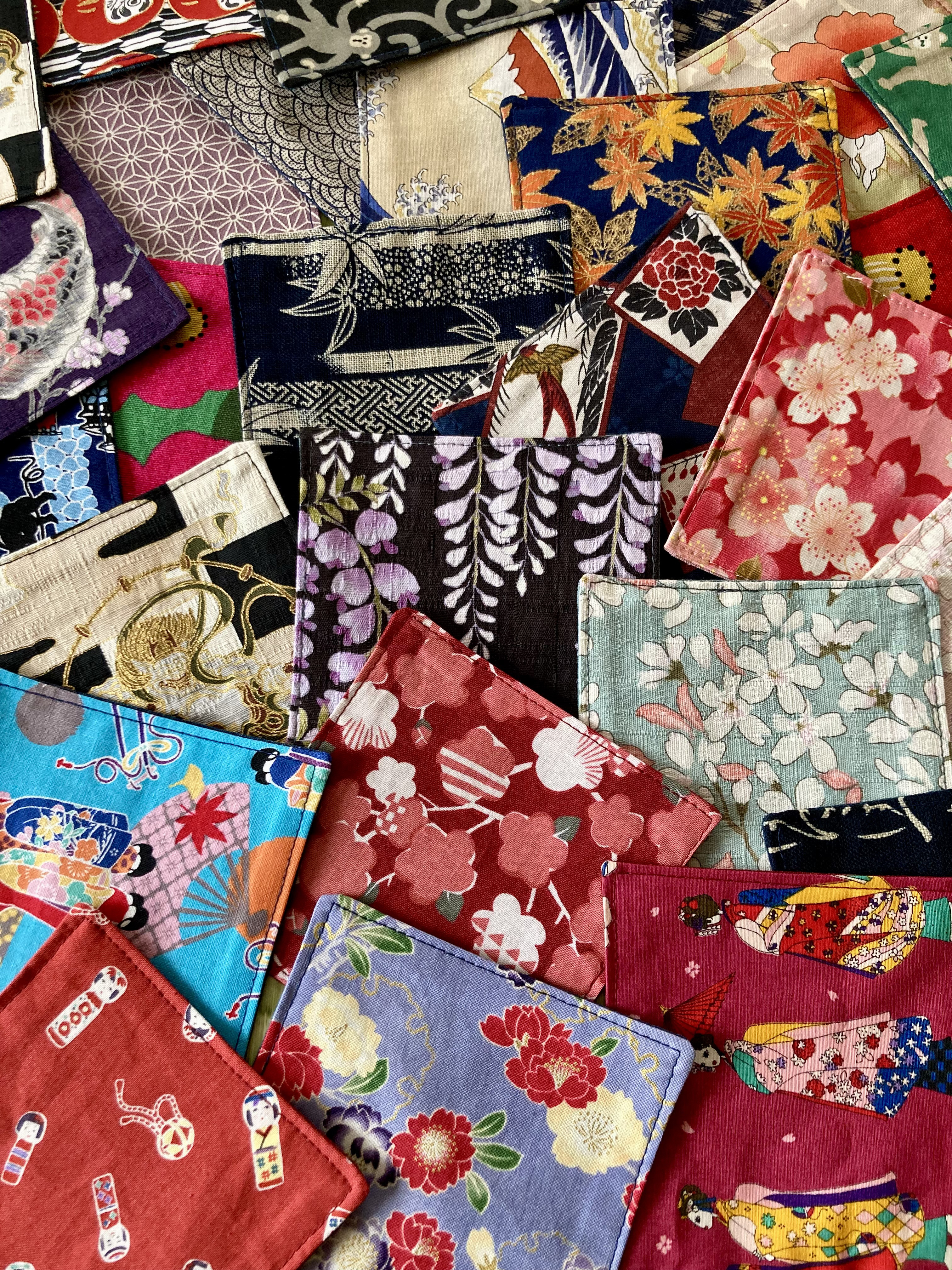 和柄コースターおまかせ30枚組